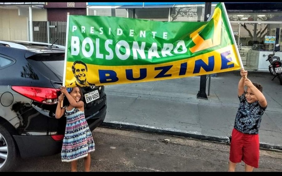 Nas grandes manifestações