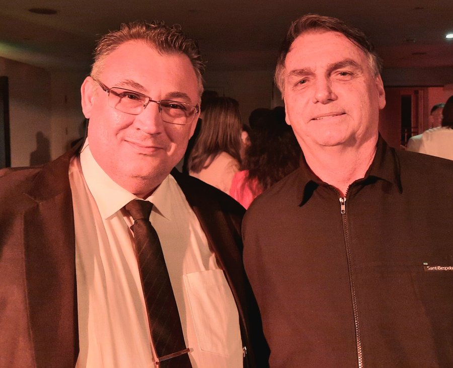 Com o presidente Jair Bolsonaro